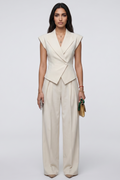 Beige set formal and casual