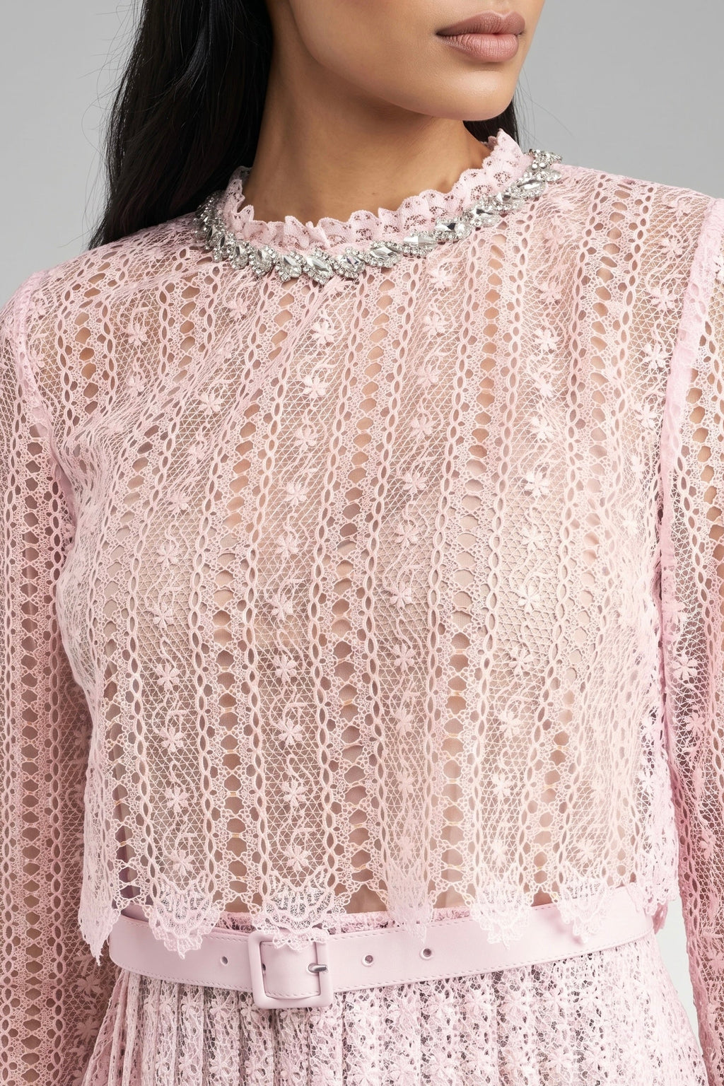Pink Embellished Dress