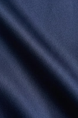 Navy Strapless Dress with Sheer Long Jacket