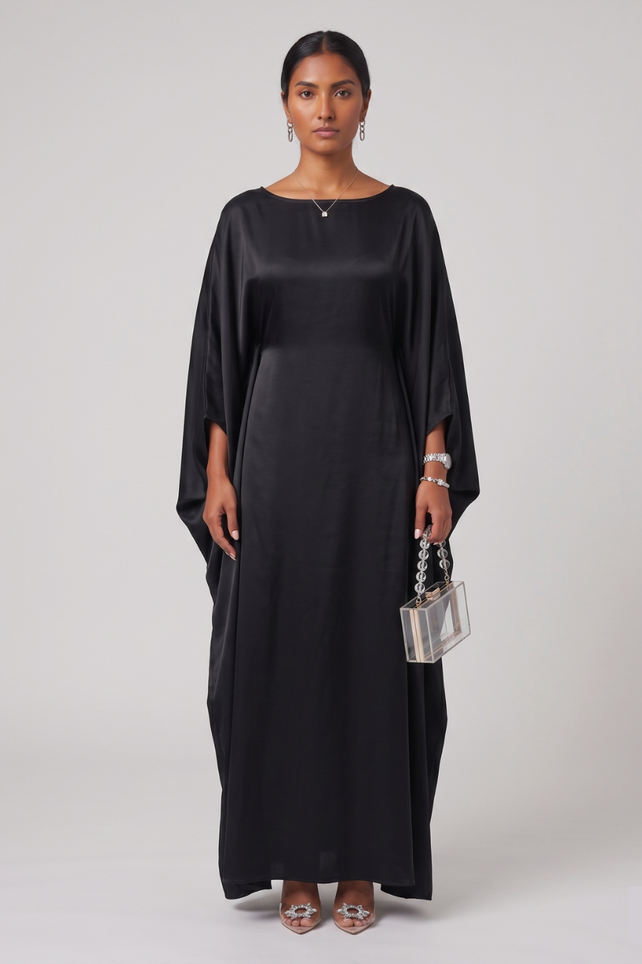Black Butterfly Abaya