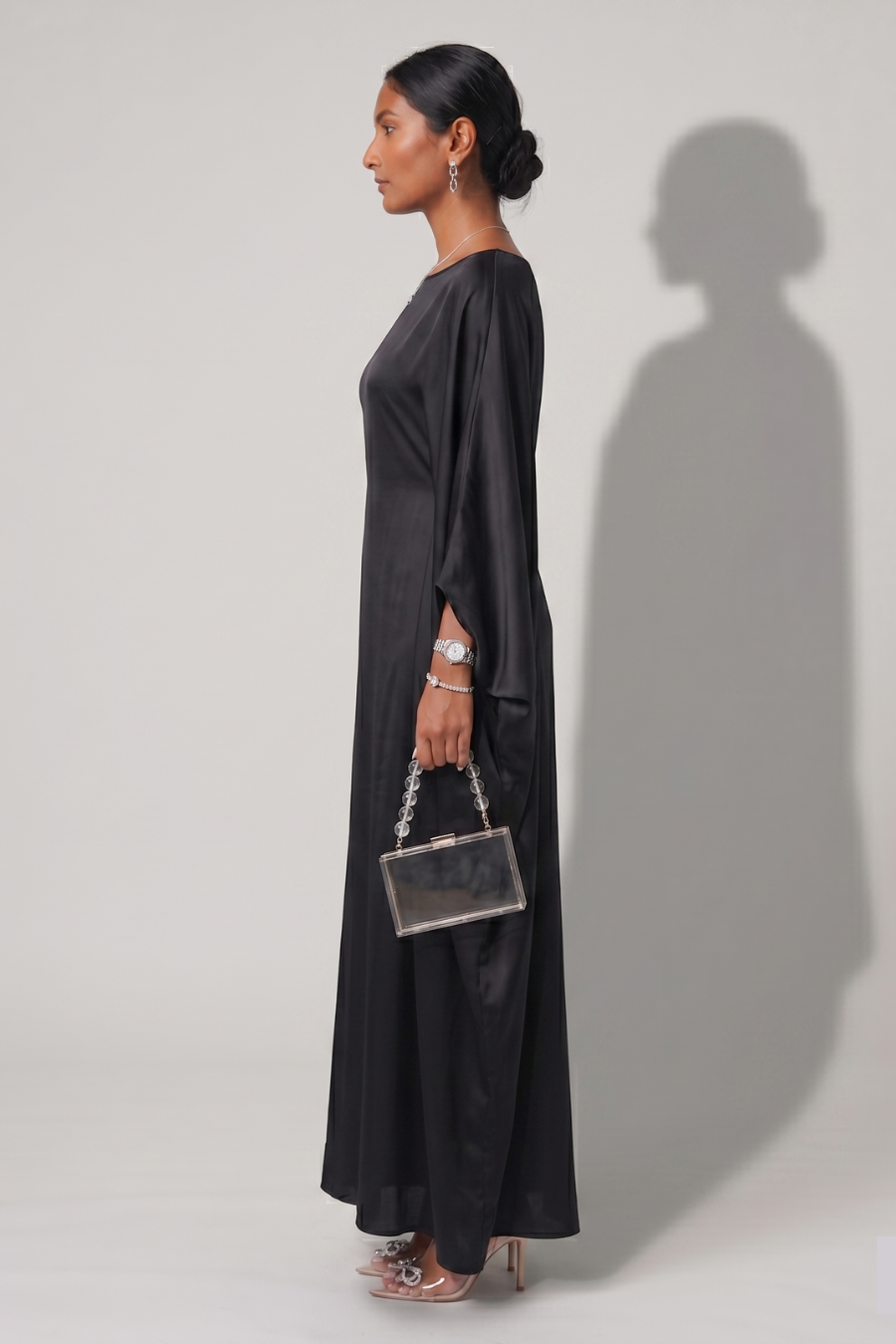 Black Butterfly Abaya
