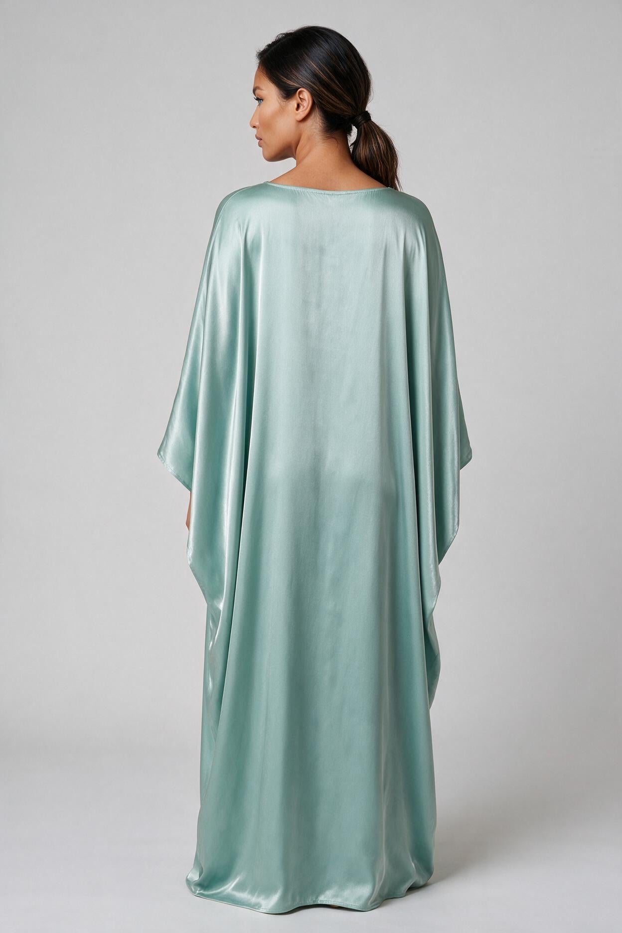 Butterfly Abaya - Sage Dress