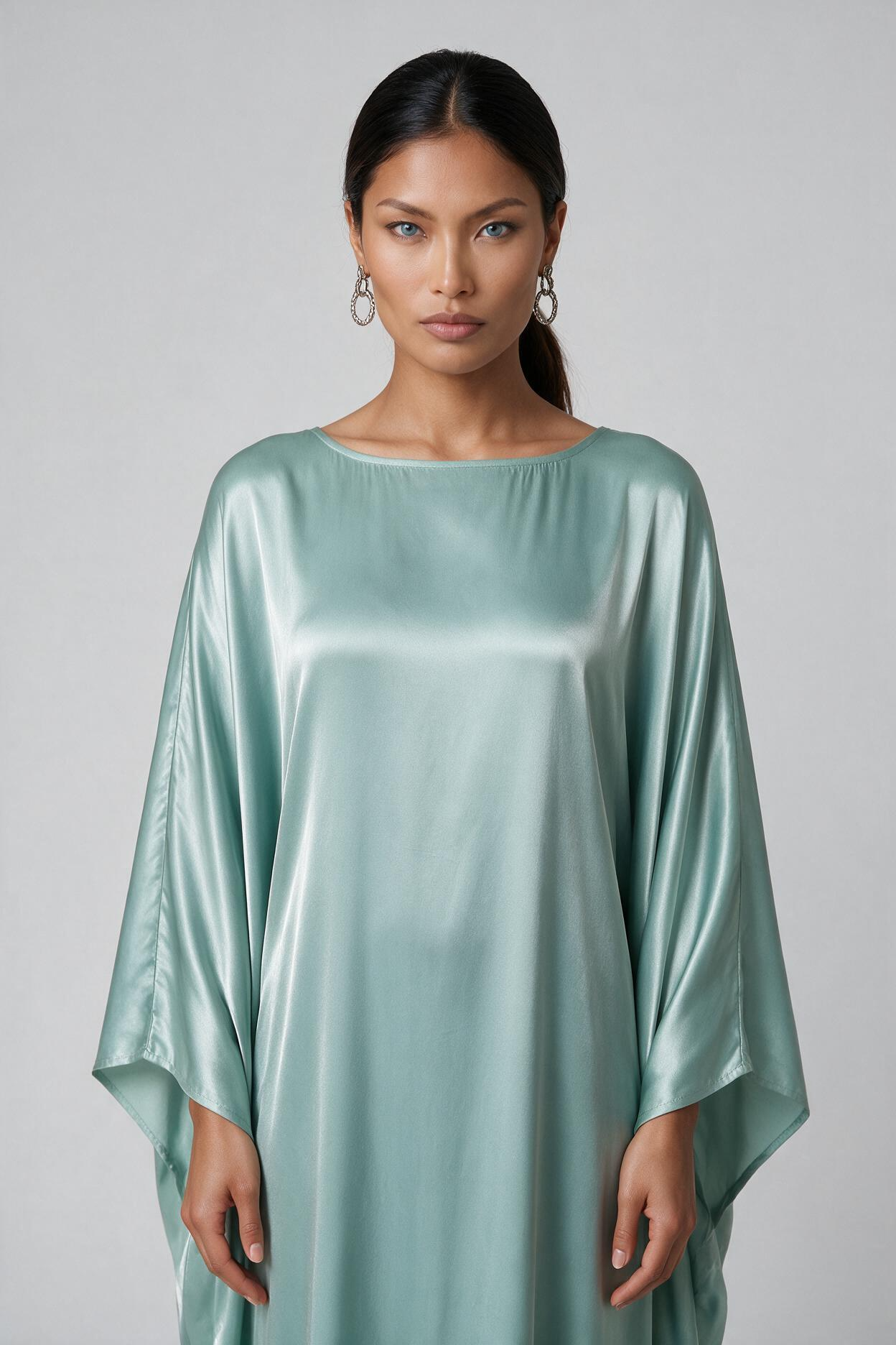 Butterfly Abaya - Sage Dress
